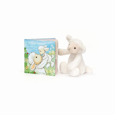 Jellycat Mami Hat Dich Lieb, Lammchen Schnuck Buch and Bashful Lamb Medium UK | 65907AVQT
